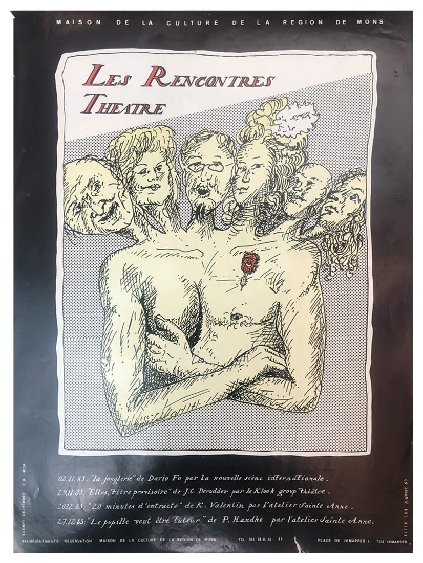 Affiche Les Rencontres Théâtre