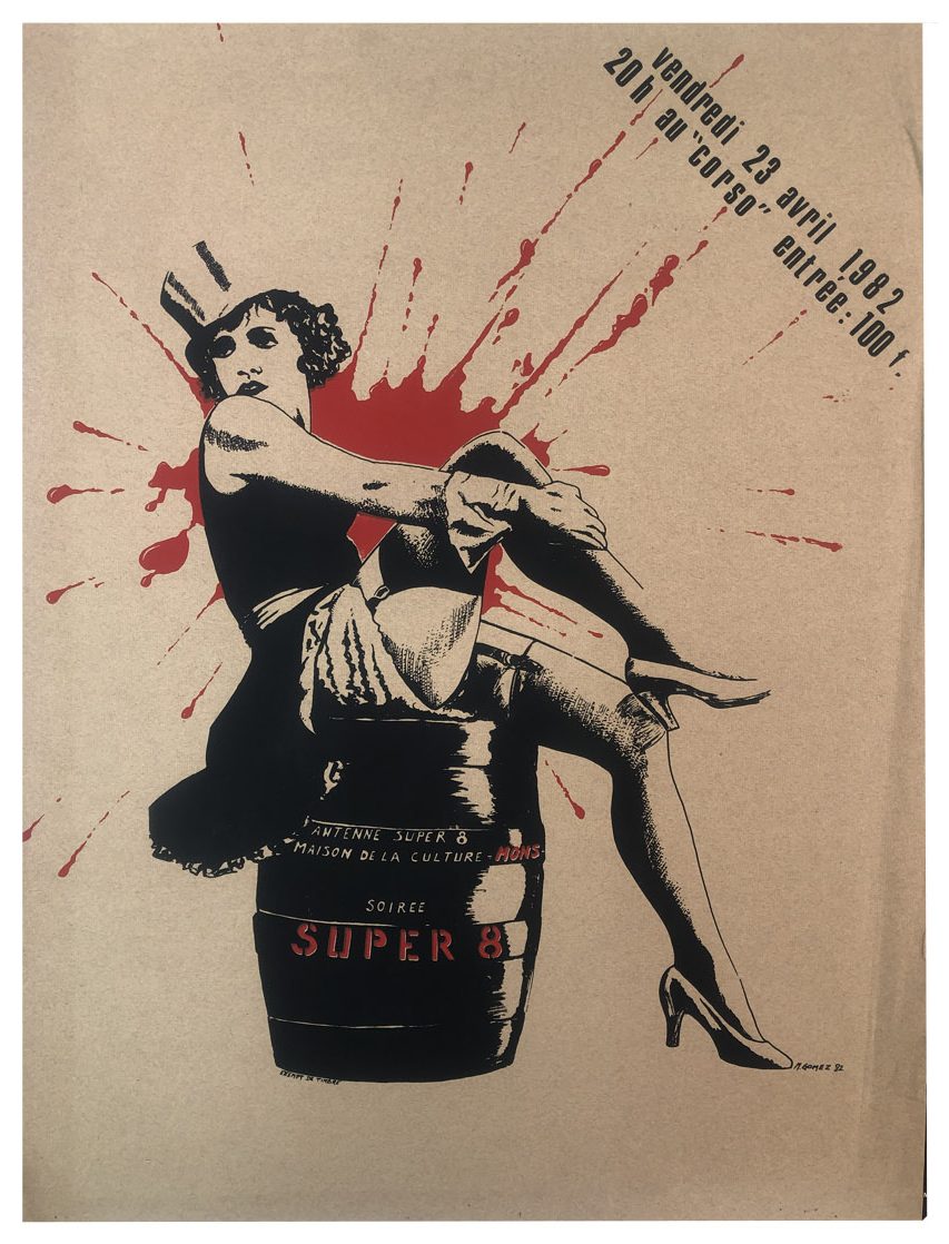 Affiche Super 8 — Maison de la Culture de Mons